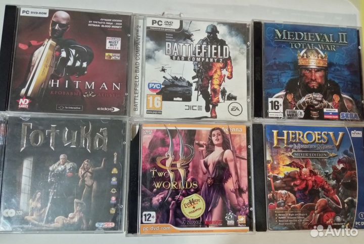 Компьютерные Игры для PC на CD и DVD