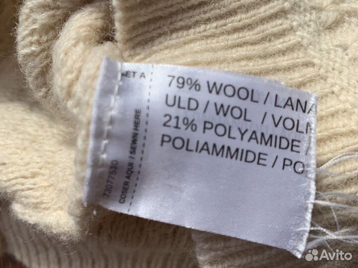 Свитер шерстяной mango 110