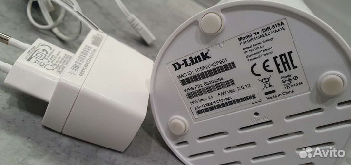 Роутер d-link dir-615a