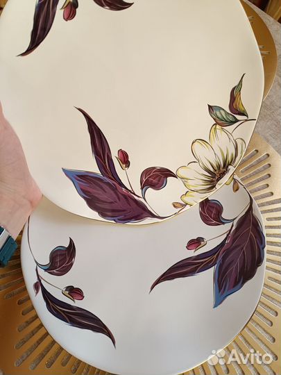 Тарелки фарфоровые d25см, 