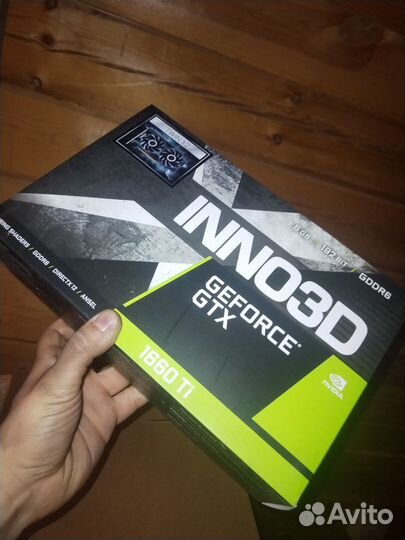 Продам видеокарту GTX1660 TI Inno3d