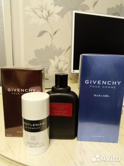 Мужская туалетная вода MontblancGivenchy,Burberry