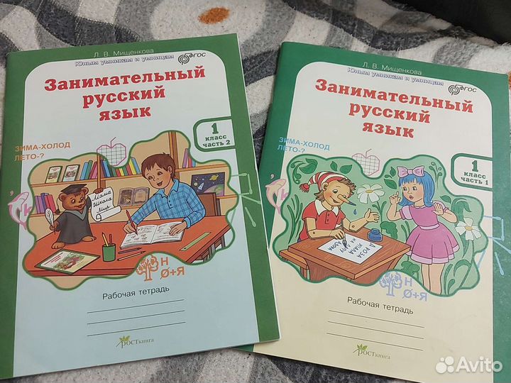 Занимательный русский язык 1,2 части 1 класс