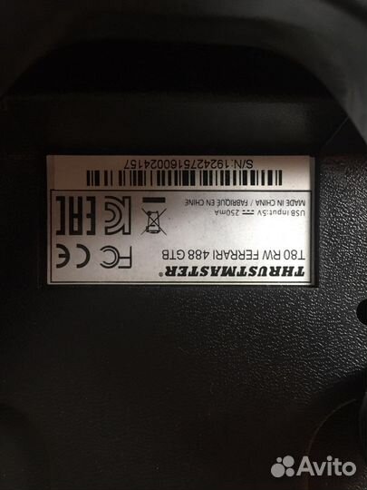 Руль thrustmaster ferrari T80