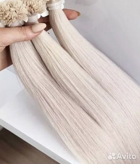 Волосы на капсулах славянка