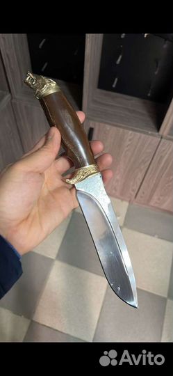 Нож складной ручной работы