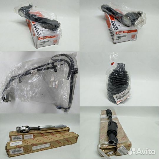 Запчасти рулевой системы toyota lexus смотри фото