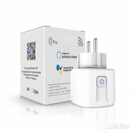 Смарт розетка 16А