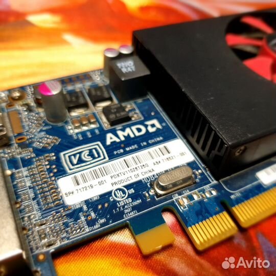 Видеокарта displayport/DVi SFF Low profile 1GB