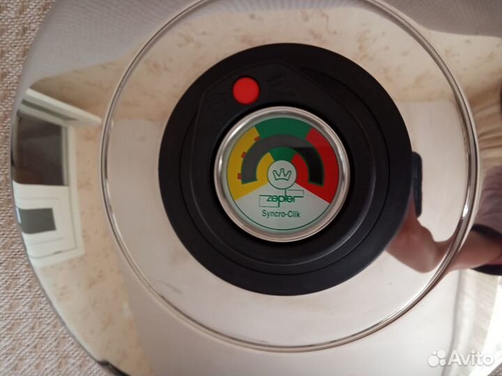 Крышка-скороварка zepter синхро-клик новая