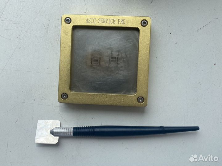 Трафарет для чипов asic