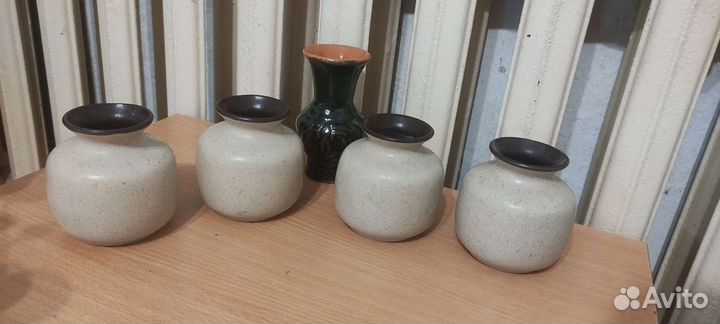 Вазочки и подставка под свечи