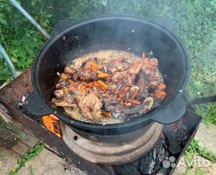 Казан чугунный