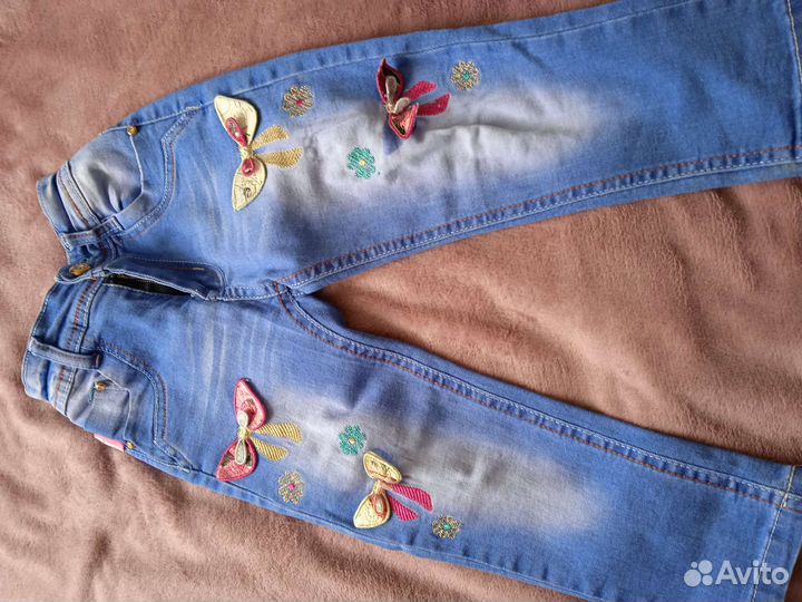 Джинсы для девочки