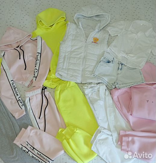 Вещи пакетом для девочки рост 140-156