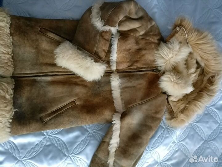 Дубленка для девочки