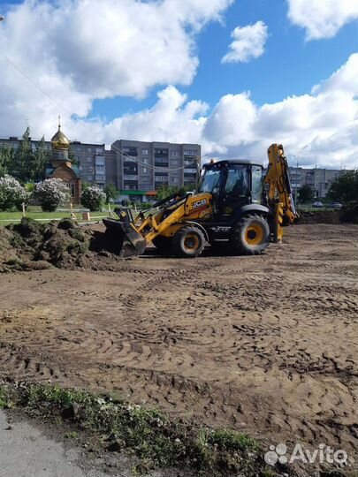 Услуги экскаватора погрузчика JCB