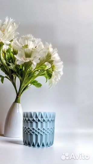 Шкатулка (кашпо) из гипса