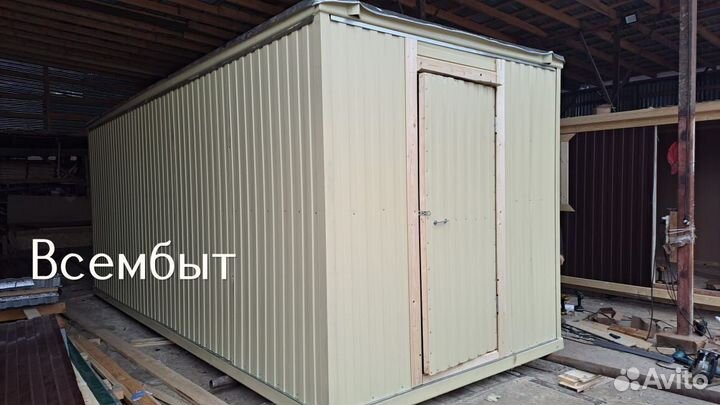 Зимняя бытовка с доставкой в готовом виде