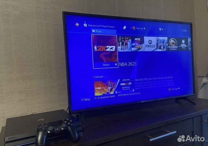 Sony PS4 pro 7216b (200+ игр)