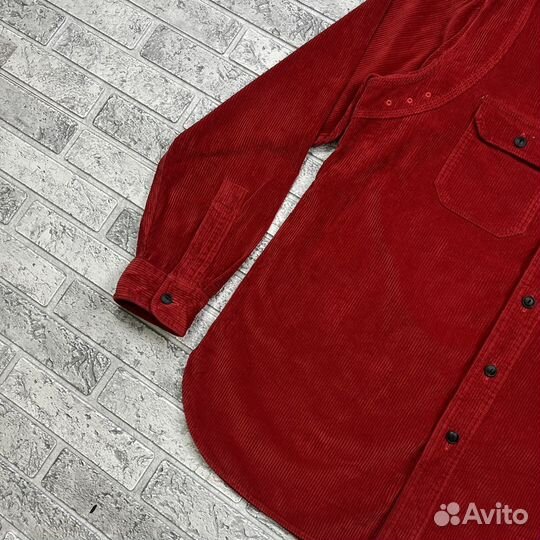 Рубашка из крупного Велюра Ralph Lauren Red Shirt