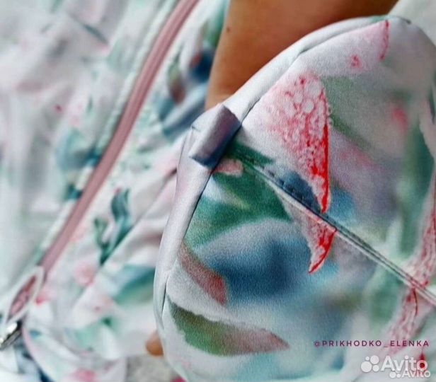 Конверт на выписку для девочки демисезонный