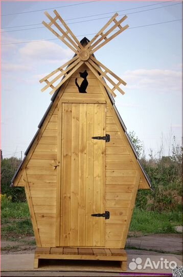 Дачный туалет с установкой DRE444