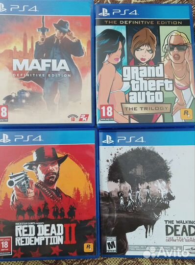 Игры для приставок ps4