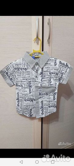 Рубашка новая для мальчика