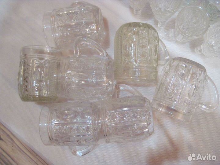 Хрустальные рюмки/стопки/кружки СССР