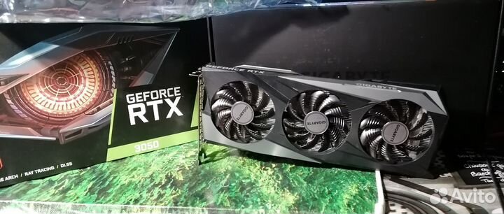 Видеокарта Gigabyte GeForce RTX 3050 8 гб