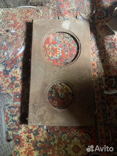 Печная плита чугунная