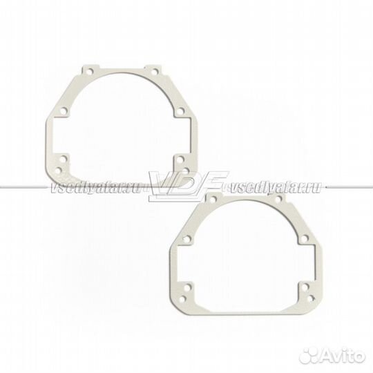 Переходные рамки для замены линз в фарах Honda Civ