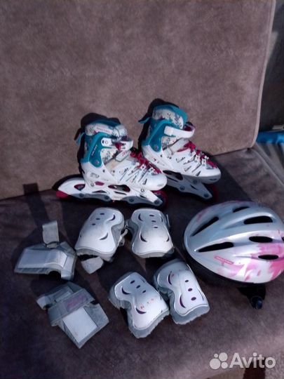 Детские ролики и защита