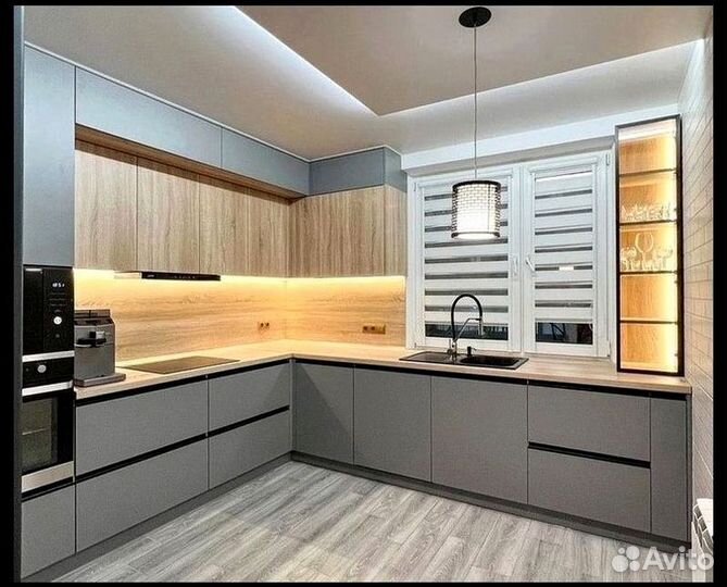 Кухня под потолок без первоначального взноса