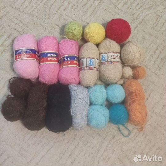 Пряжа для вязания игрушек