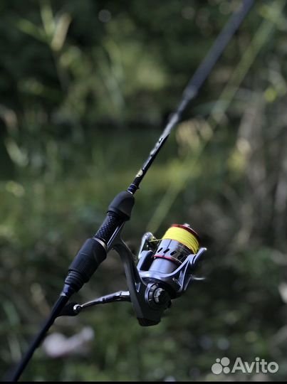 Спиннинг ультралайт с катушкой Волжанка Стилет