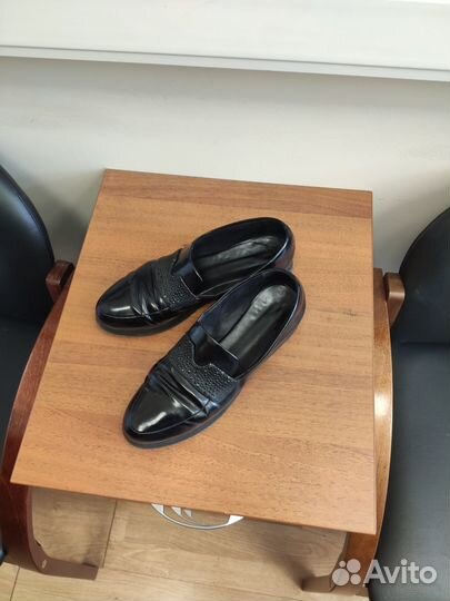 Лоферы женские натуральная кожа 39