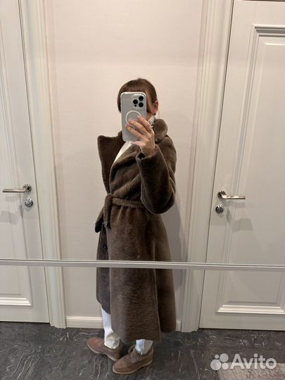 Дубленка натуральная женская двусторонняя