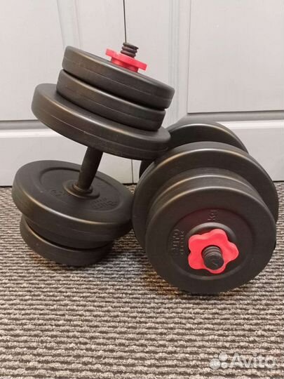 Гантели 40кг разборные новые