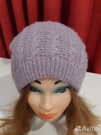Шапка зимняя женская