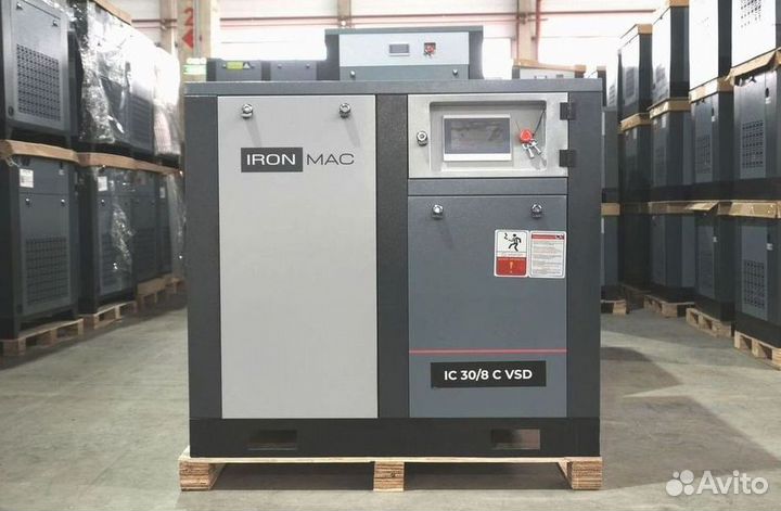 Винтовой компрессор IronMac IC 7,5/10B 10 бар, 11