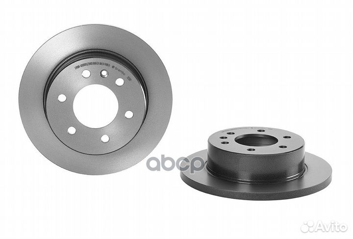 Диск тормозной задний* A9064230012 08950911 Brembo