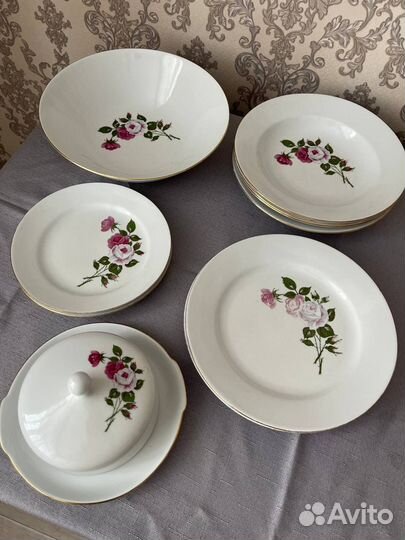 Столовый сервиз гдр кахла kahla