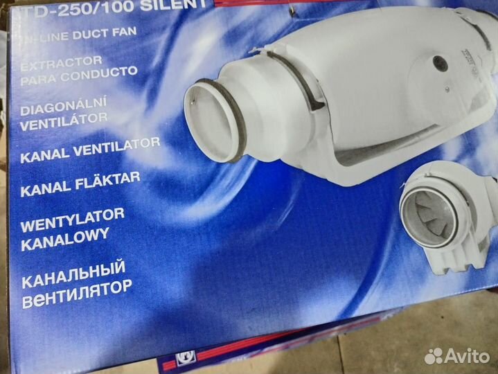 Вентилятор TD250/100 Silent