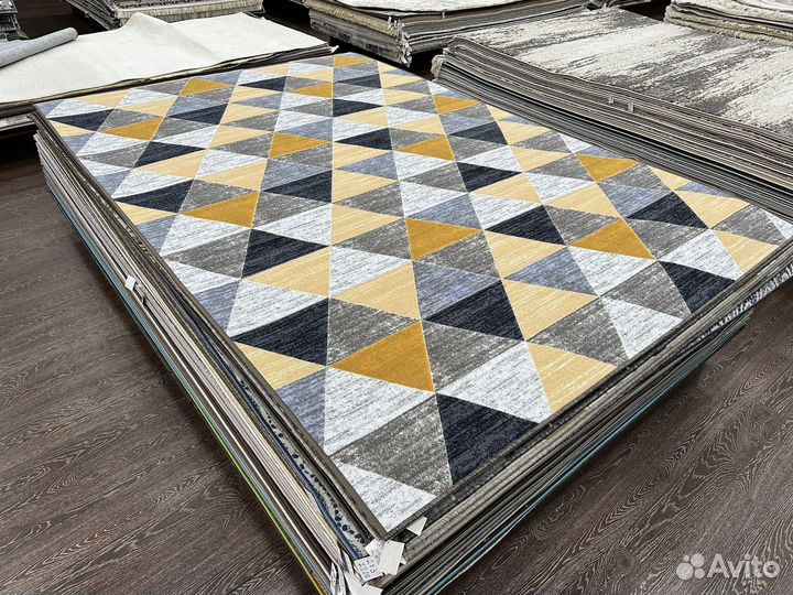 Палас 2х3 современный, Треугольники