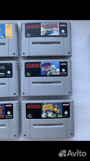 Игры для Super Nintendo snes pal