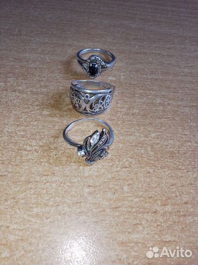Серебряные кольца