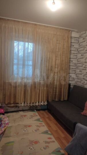 Комната 14,5 м² в 1-к., 1/2 эт.