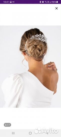 Свадебные украшения в волосы